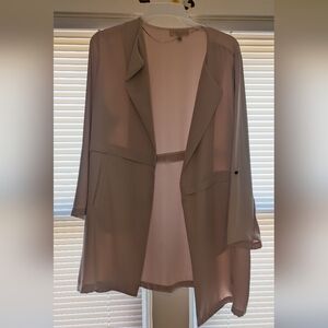 Philosophy Light Pink Trench Coat
